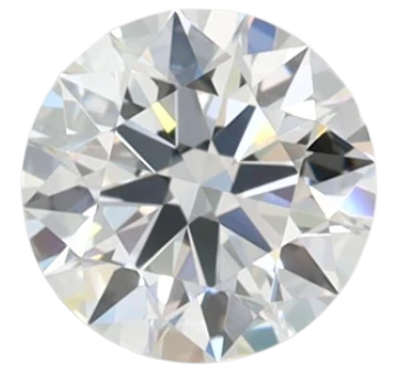 0.57 Carat D VVS1 Round Lab Diamond Online now