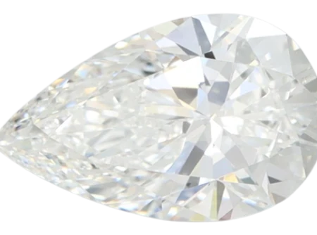 1.59 Carat F IF Pear Lab Diamond Fashion