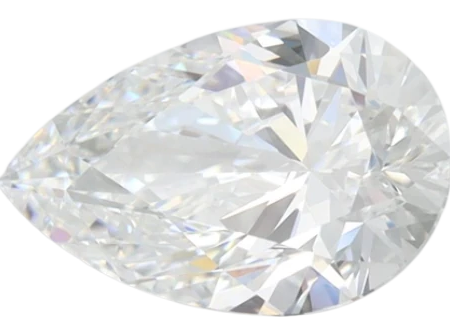 1.54 Carat D VVS1 Pear Lab Diamond on Sale