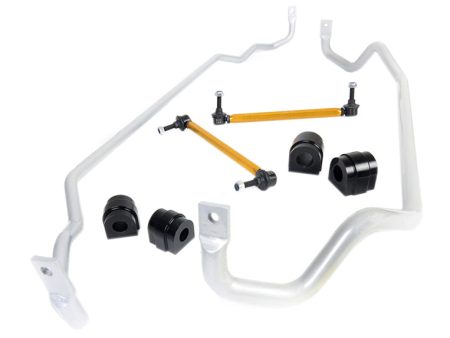 Whiteline Sway Bars Vehicle Kit BMW 3 E90  E91  E92  E93 excl. M3 (2004-2013) [27mm] Front & [20mm] Rear Set Sale